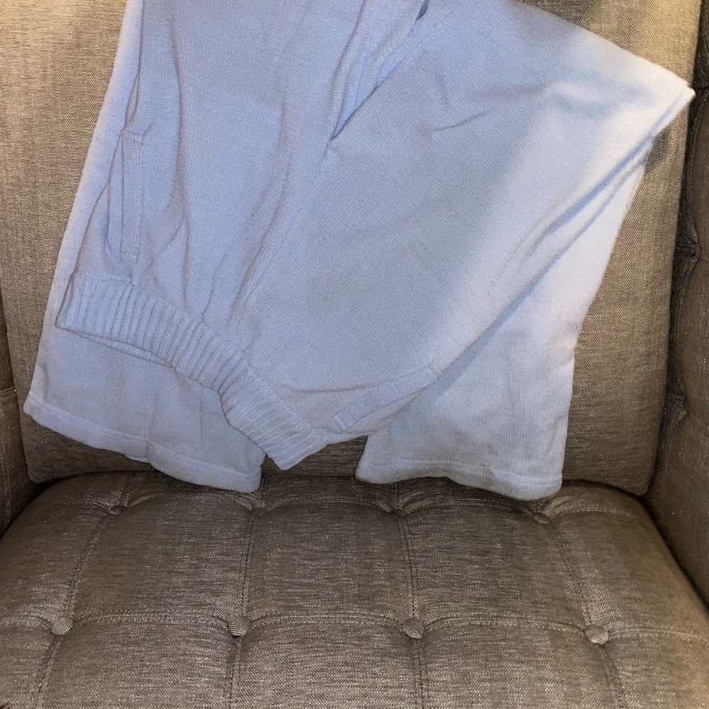 Aerie Light Blue Knit Pants